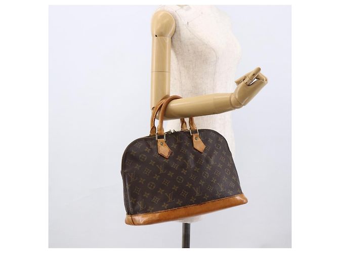 LOUIS VUITTON Borsa a Mano Monogram Alma M51130 LV Auth 170065 Monogramma - vista 20