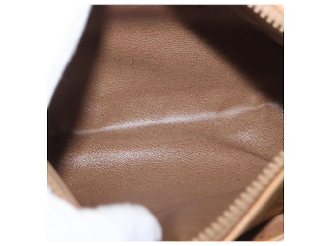Céline Borsa a Spalla in Tela Macadam CELINE Beige Oro Auth bs33904 D'oro - vista 17