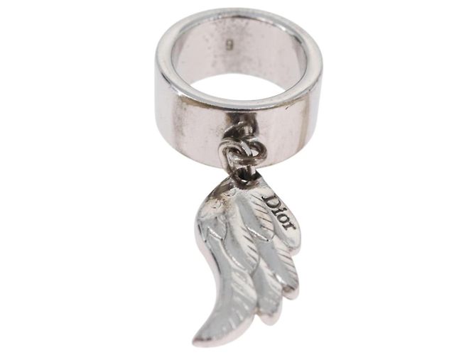Christian Dior Ring aus Metall Silber Auth BA11378 - Ansicht 2