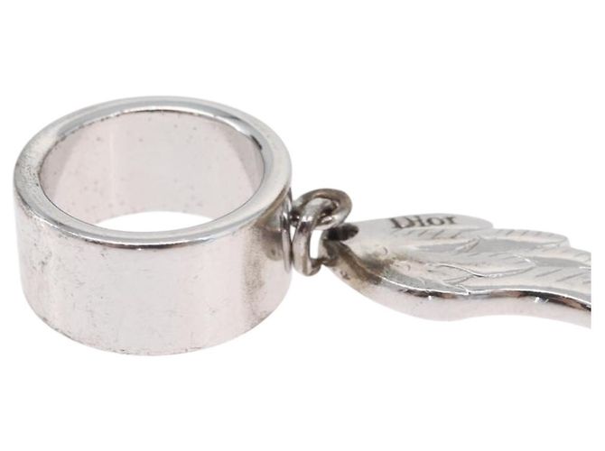 Christian Dior Ring aus Metall Silber Auth BA11378 - Ansicht 5