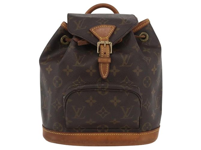 LOUIS VUITTON Monogram Montsouris PM Rucksack M51137 LV Auth ki6440 Monogramm - Ansicht 13