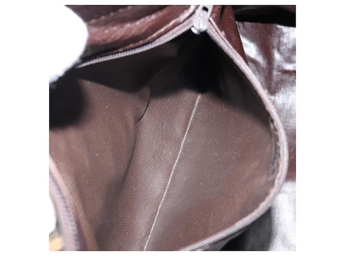 Borsa a mano in tela Zucca FENDI nera e marrone Auth ep13687 Nero - vista 12