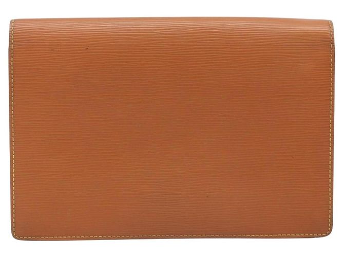 LOUIS VUITTON Borsa a Mano Dragonne Epi Serie Beige LV Auth ep13806 - vista 2