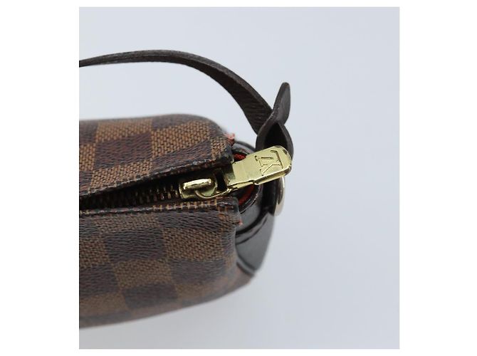 LOUIS VUITTON Make-up Tasche Damier Ebene N51982 LV Auth ep13748 - Ansicht 10