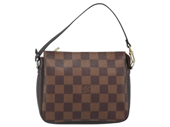 LOUIS VUITTON Make-up Tasche Damier Ebene N51982 LV Auth ep13748 - Ansicht 13
