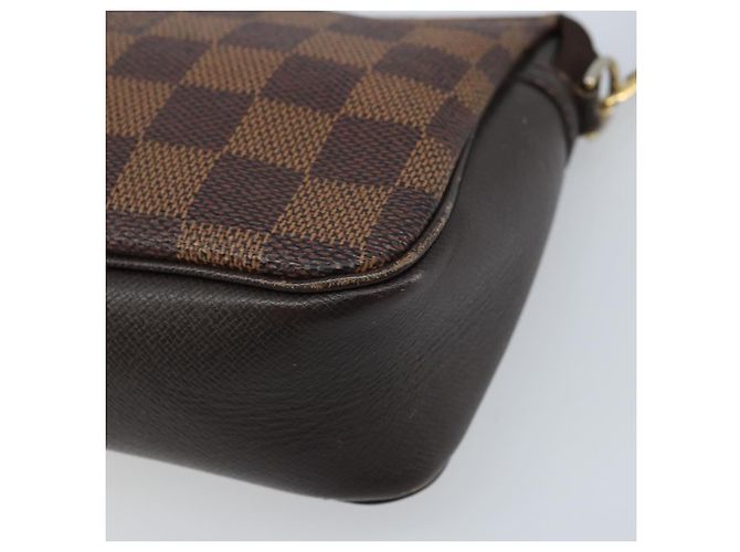 LOUIS VUITTON Make-up Tasche Damier Ebene N51982 LV Auth ep13748 - Ansicht 14