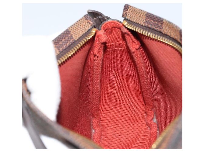 LOUIS VUITTON Make-up Tasche Damier Ebene N51982 LV Auth ep13748 - Ansicht 19