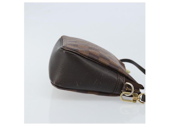 LOUIS VUITTON Make-up Tasche Damier Ebene N51982 LV Auth ep13748 - Ansicht 3
