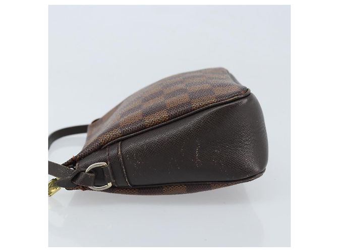 LOUIS VUITTON Make-up Tasche Damier Ebene N51982 LV Auth ep13748 - Ansicht 4