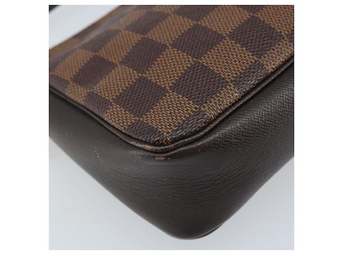 LOUIS VUITTON Make-up Tasche Damier Ebene N51982 LV Auth ep13748 - Ansicht 9