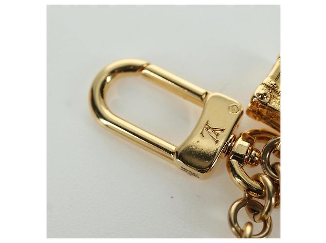 LOUIS VUITTON Micro Charm Petite Malle Charm Metall Gold M01567 LV Auth LNZ842M Golden - Ansicht 10