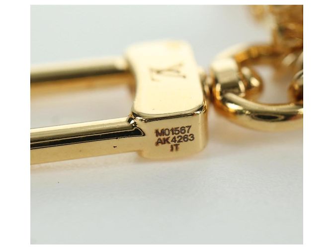 LOUIS VUITTON Micro Charm Petite Malle Charm Metall Gold M01567 LV Auth LNZ842M Golden - Ansicht 11