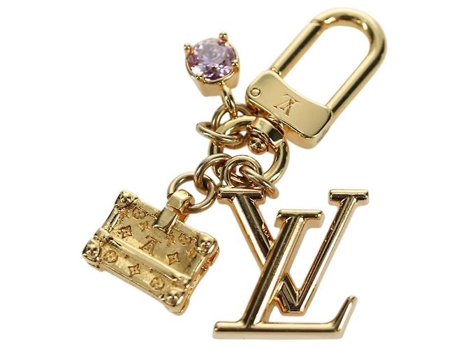 LOUIS VUITTON Micro Charm Petite Malle Charm Metall Gold M01567 LV Auth LNZ842M Golden - Ansicht 13