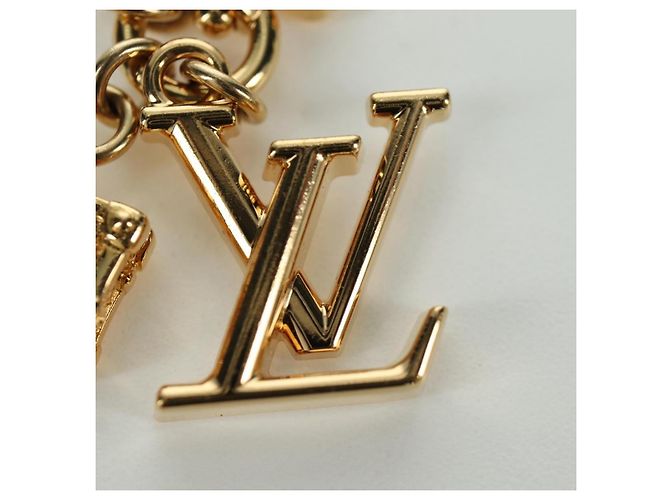 LOUIS VUITTON Micro Charm Petite Malle Charm Metall Gold M01567 LV Auth LNZ842M Golden - Ansicht 3