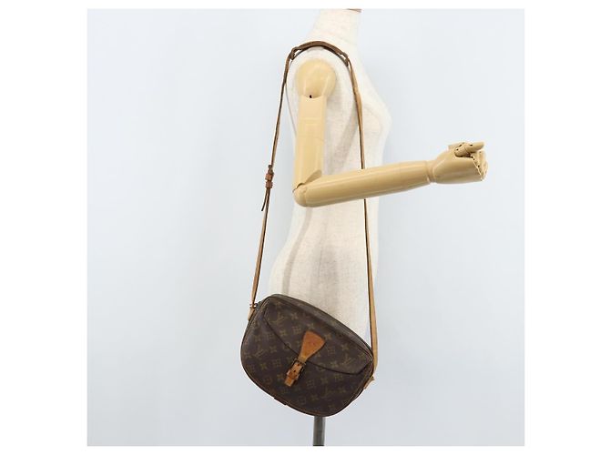 LOUIS VUITTON Borsa a Spalla Monogram Jeune Fille MM M51226 LV Auth ARZ408 Monogramma - vista 24
