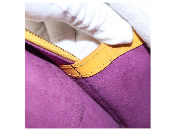 LOUIS VUITTON Zaino Epi Gobelins Giallo M52299 LV Auth 170960 - vista 12