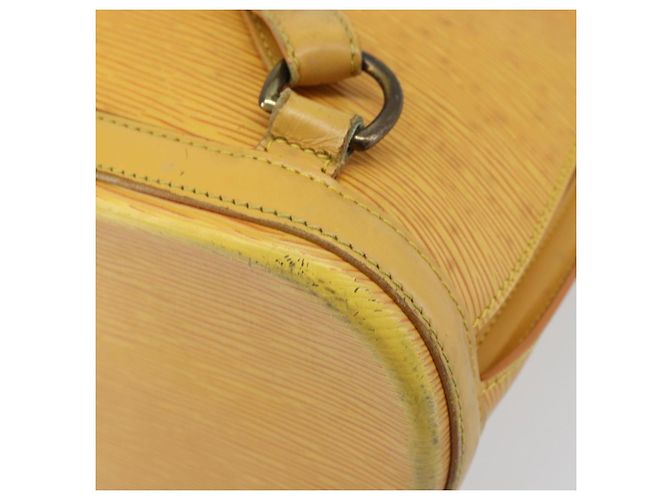 LOUIS VUITTON Zaino Epi Gobelins Giallo M52299 LV Auth 170960 - vista 18