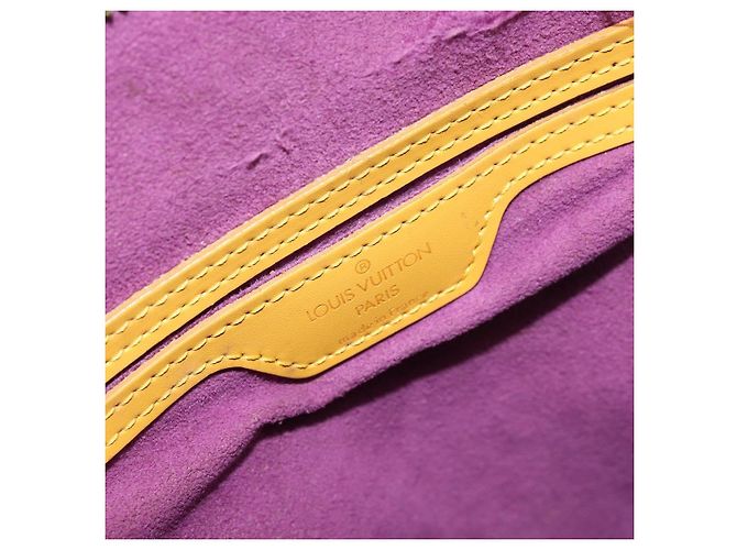 LOUIS VUITTON Zaino Epi Gobelins Giallo M52299 LV Auth 170960 - vista 19