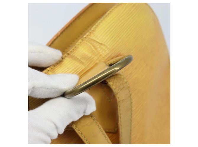 LOUIS VUITTON Zaino Epi Gobelins Giallo M52299 LV Auth 170960 - vista 7
