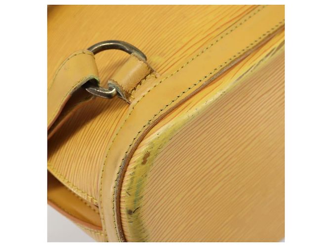 LOUIS VUITTON Zaino Epi Gobelins Giallo M52299 LV Auth 170960 - vista 9