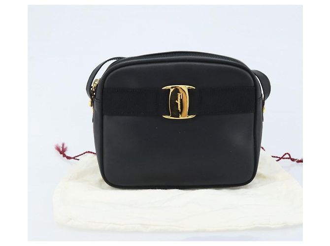 Borsa a Spalla LOEWE in Pelle Marrone Oro Auth bs33967 D'oro - vista 12