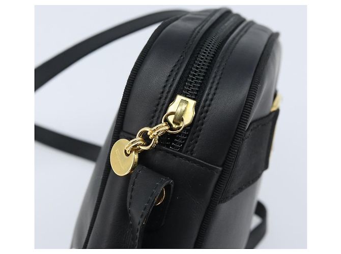 Borsa a Spalla LOEWE in Pelle Marrone Oro Auth bs33967 D'oro - vista 9