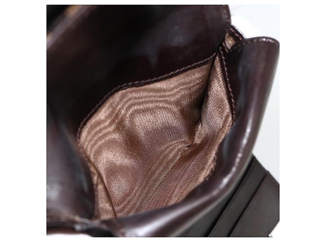 FENDI Zucca Canvas Geldbörse Schwarz Braun Auth ki6616V - Ansicht 10