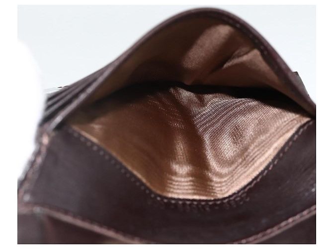 FENDI Zucca Canvas Geldbörse Schwarz Braun Auth ki6616V - Ansicht 20