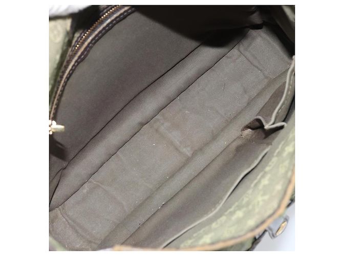LOUIS VUITTON Mini Borsa Monogramma Mary Kate TST Khaki M92322 LV Auth ka3216 Cachi - vista 11