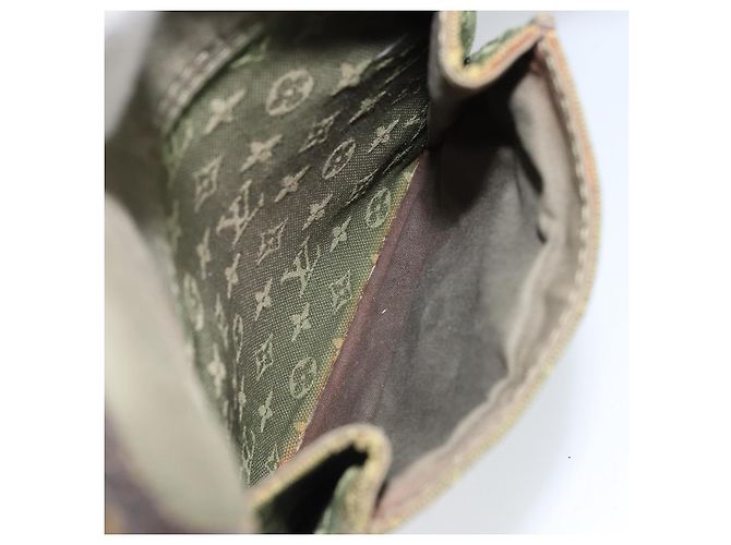 LOUIS VUITTON Mini Borsa Monogramma Mary Kate TST Khaki M92322 LV Auth ka3216 Cachi - vista 24