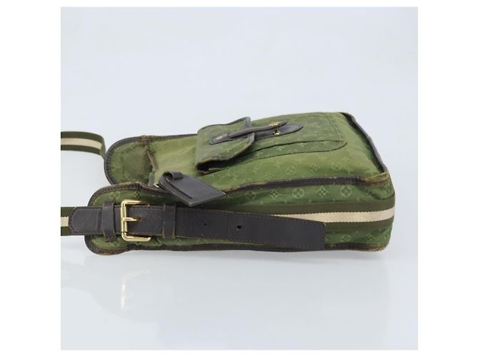 LOUIS VUITTON Mini Borsa Monogramma Mary Kate TST Khaki M92322 LV Auth ka3216 Cachi - vista 4