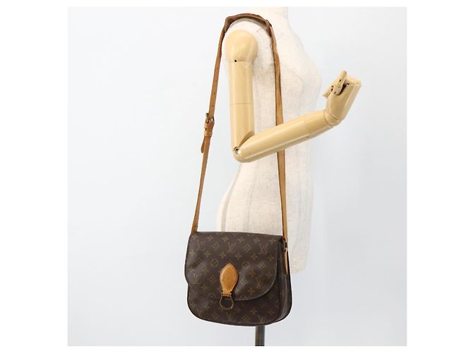 LOUIS VUITTON Borsa a Spalla Monogram Saint Cloud GM M51242 LV Auth ep13803 Monogramma - vista 25