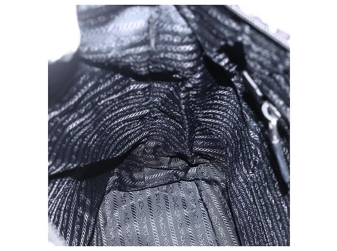 PRADA Tote Bag Nylon 2in1 Mehrfarbig Silber Auth BA11353A Mehrfarben - Ansicht 24