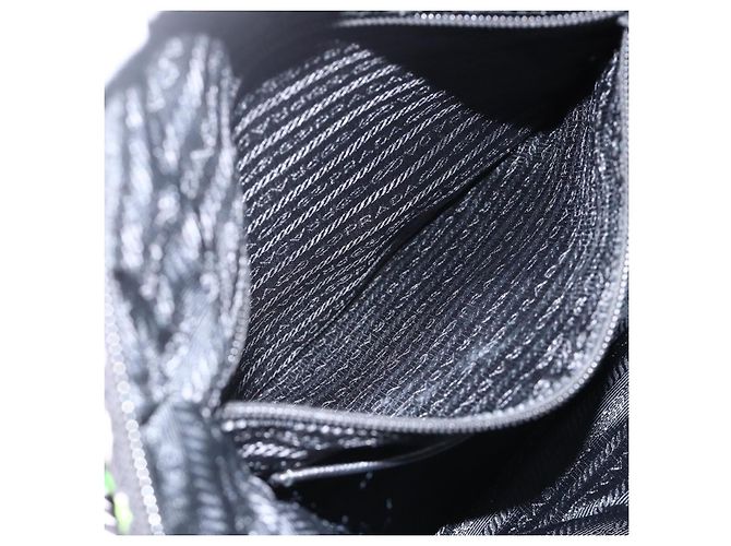 PRADA Tote Bag Nylon 2in1 Mehrfarbig Silber Auth BA11353A Mehrfarben - Ansicht 26