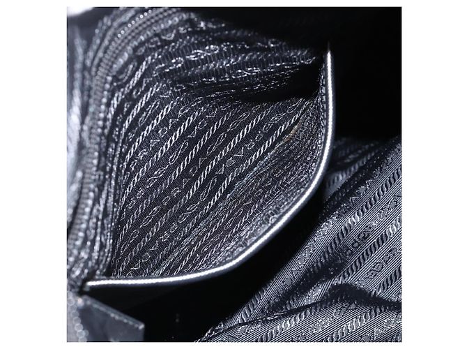PRADA Tote Bag Nylon 2in1 Mehrfarbig Silber Auth BA11353A Mehrfarben - Ansicht 27