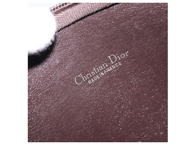 Borsa a Spalla in Tela Trotter Christian Dior Beige Oro Auth ep13688A D'oro - vista 16
