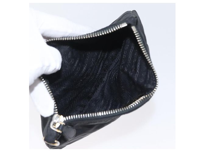 Pochette Prada Nylon 2 Set Kaki Nero Auth bs33737 Cachi - vista 15
