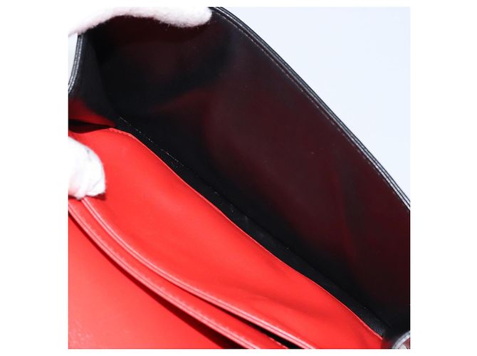Borsa a Spalla LOEWE in Pelle Rossa e Oro Auth ki6486 Rosso D'oro - vista 11