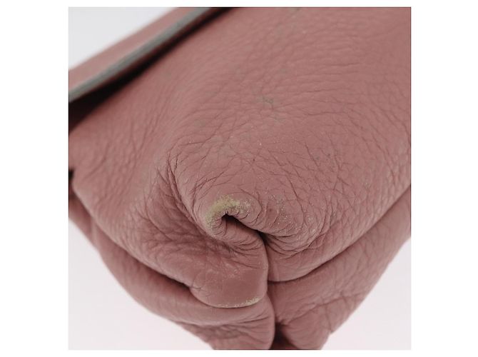 Chloé Borsa a Spalla Chloe Lily in Pelle 2way Rosa Oro Auth 173695 D'oro - vista 12