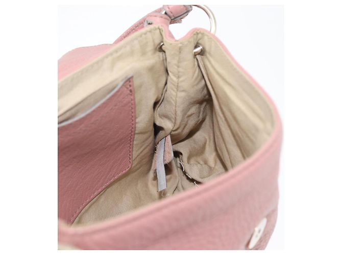 Chloé Borsa a Spalla Chloe Lily in Pelle 2way Rosa Oro Auth 173695 D'oro - vista 20