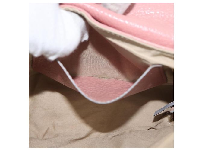 Chloé Borsa a Spalla Chloe Lily in Pelle 2way Rosa Oro Auth 173695 D'oro - vista 22