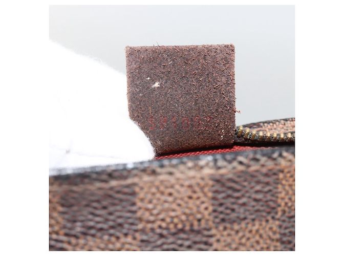 LOUIS VUITTON Kosmetiktasche Damier Ebene N51982 LV Auth 174457 - Ansicht 12