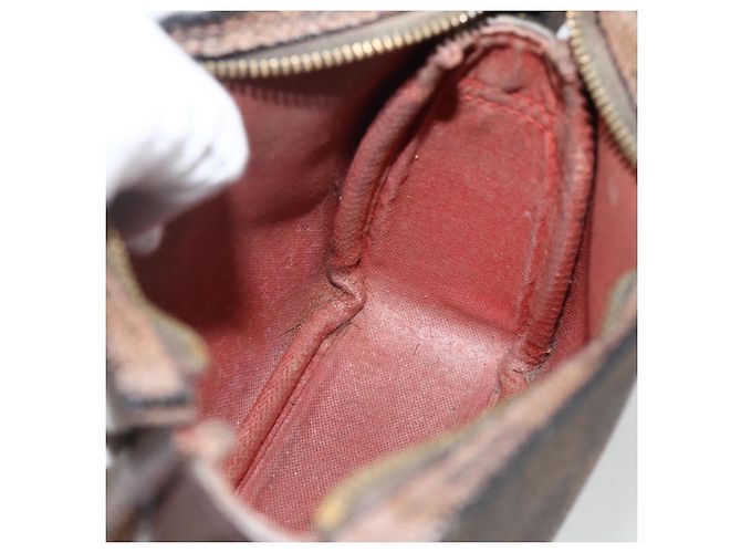 LOUIS VUITTON Kosmetiktasche Damier Ebene N51982 LV Auth 174457 - Ansicht 19