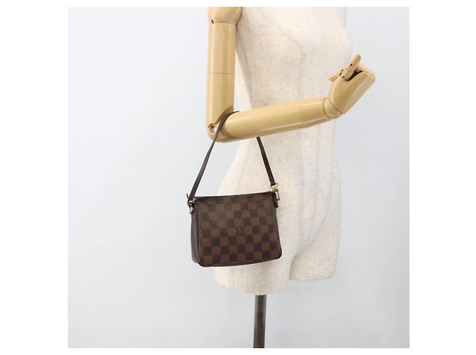LOUIS VUITTON Kosmetiktasche Damier Ebene N51982 LV Auth 174457 - Ansicht 21
