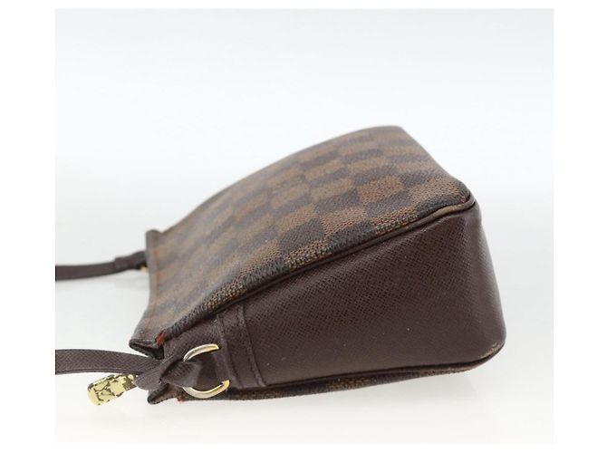 LOUIS VUITTON Kosmetiktasche Damier Ebene N51982 LV Auth 174457 - Ansicht 3