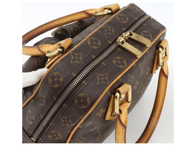 LOUIS VUITTON Bolsa de Mão Monogram Manhattan PM M40026 LV Auth ARZ609A Monograma - vista 6
