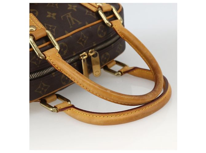 LOUIS VUITTON Bolsa de Mão Monogram Manhattan PM M40026 LV Auth ARZ609A Monograma - vista 7