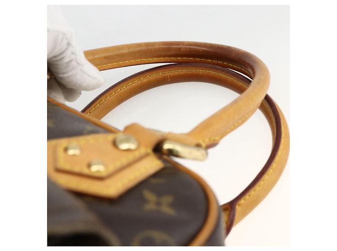 LOUIS VUITTON Bolsa de Mão Monogram Manhattan PM M40026 LV Auth ARZ609A Monograma - vista 8