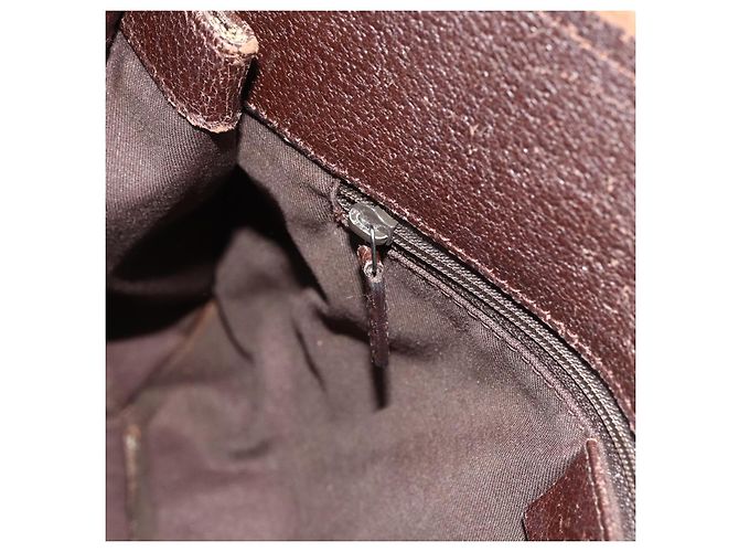 Borsa a Spalla GG Canvas Gucci Beige Argento 120841 Auth 173391 - vista 19
