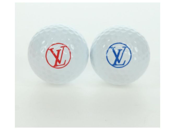 LOUIS VUITTON Monogram Golf Andrews Custodia per Palline da Golf GI0826 LV Auth LNZ550M Monogramma - vista 19